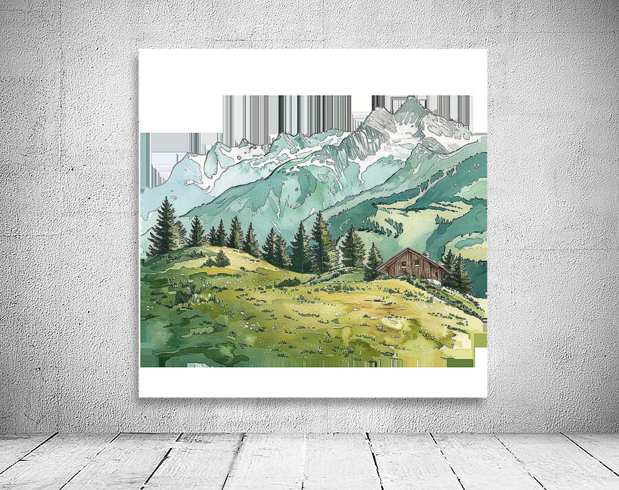 Mountain Landscapes 4 Wall Preview
