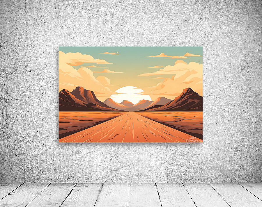 Sunset Landscape 71 Wall Preview