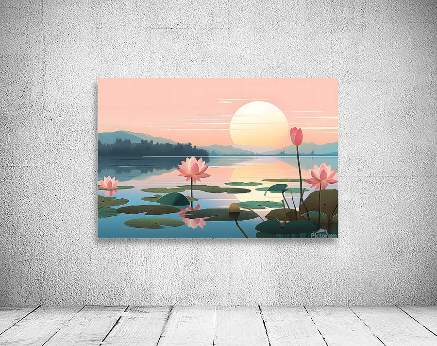Sunset Landscape 88 Wall Preview
