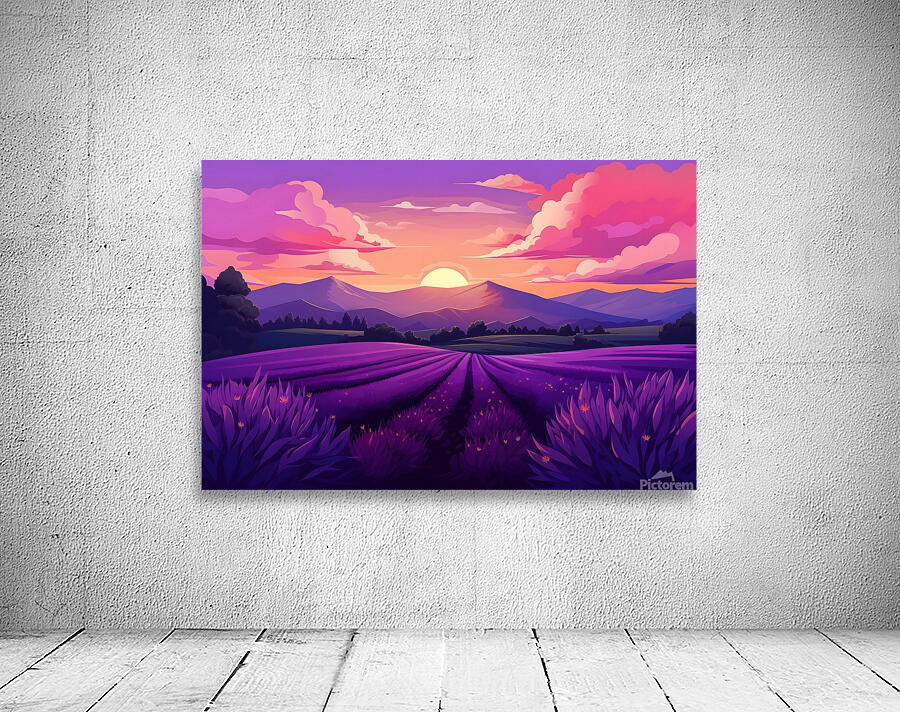 Sunset Landscape 92 Wall Preview