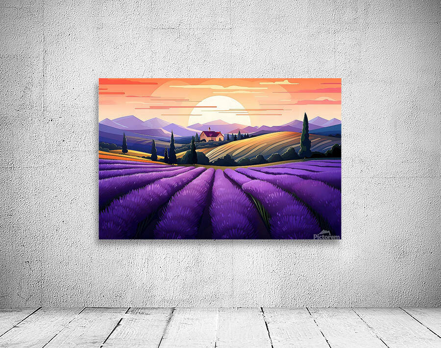 Sunset Landscape 83 Wall Preview