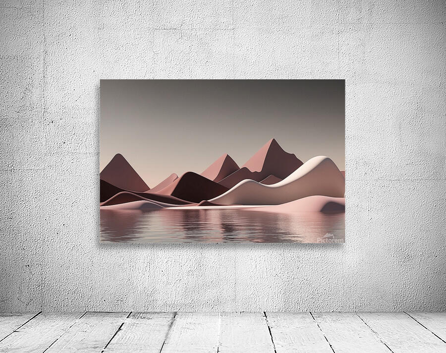 Boho 3D Landscape 23 Wall Preview