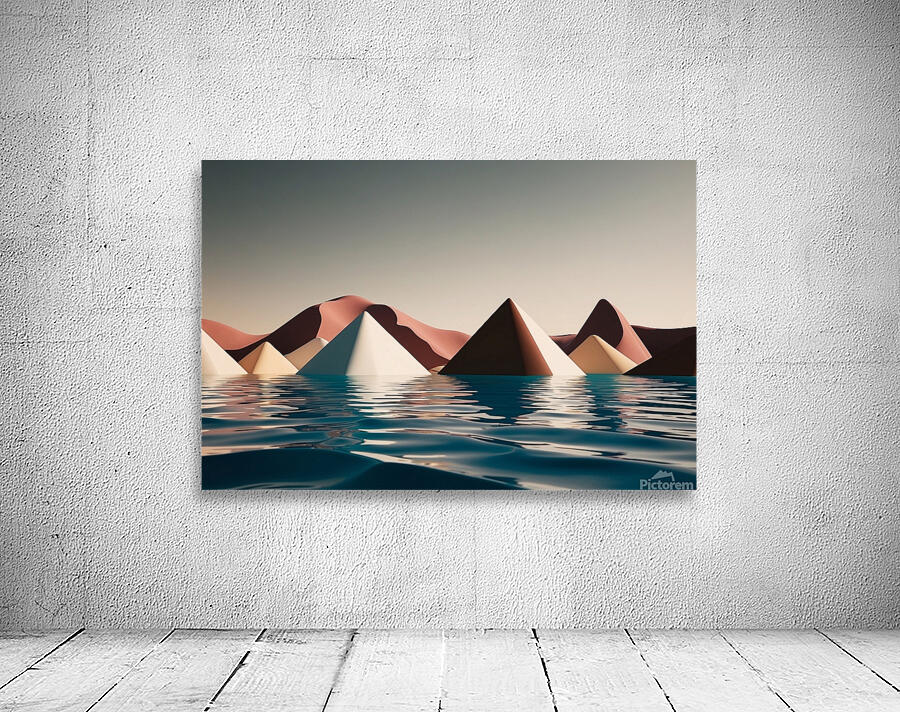 Boho 3D Landscape 14 Wall Preview