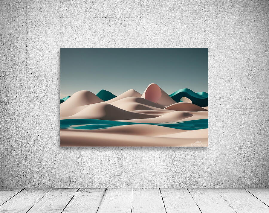 Boho 3D Landscape 22 Wall Preview