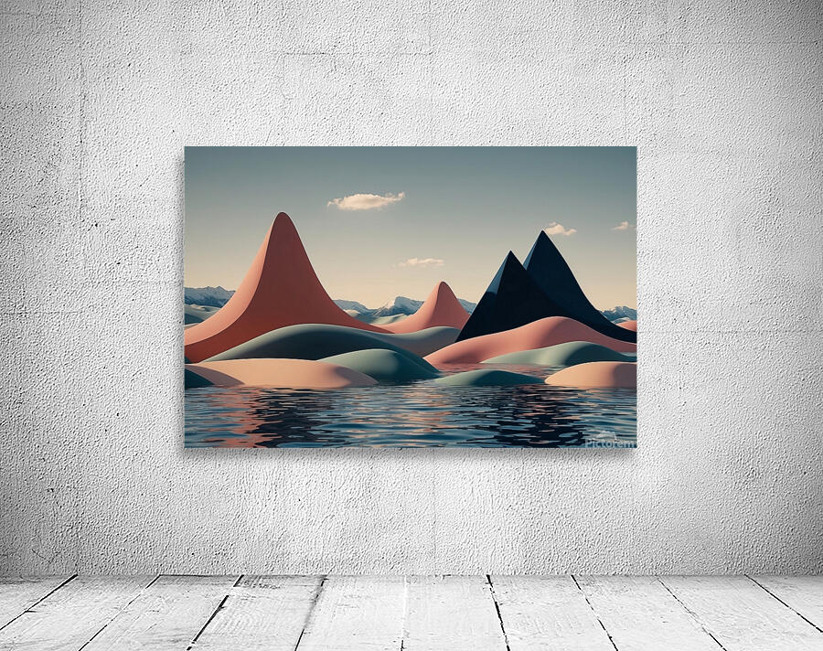 Boho 3D Landscape 10 Wall Preview