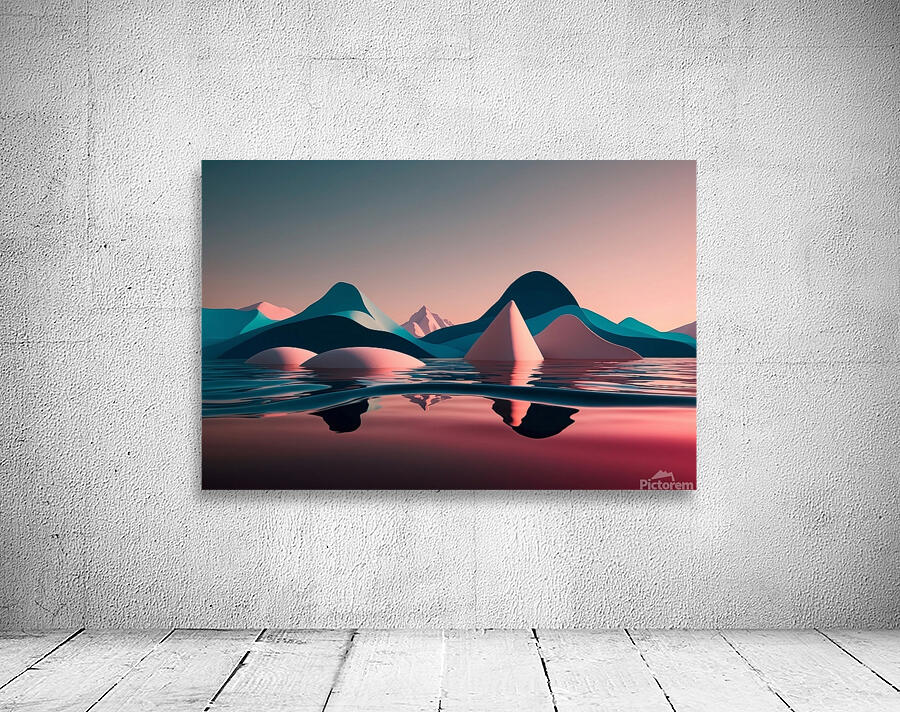 Boho 3D Landscape 20 Wall Preview