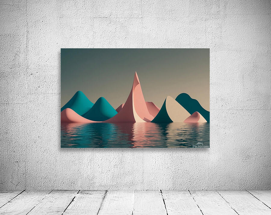 Boho 3D Landscape 8 Wall Preview