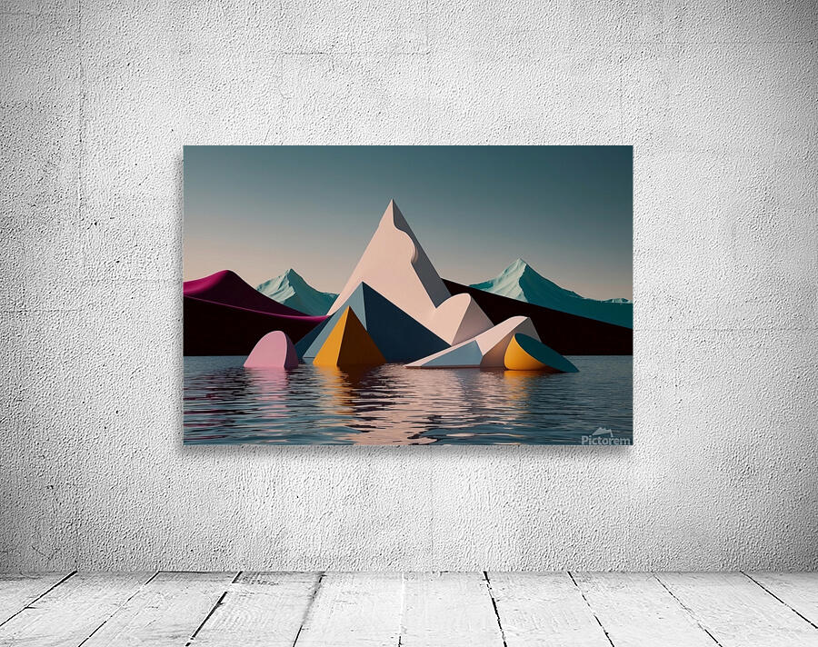 Boho 3D Landscape 15 Wall Preview