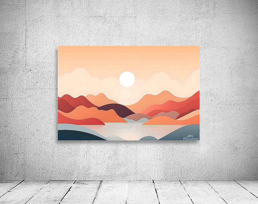 Nature Boho Landscape 2 Wall Preview