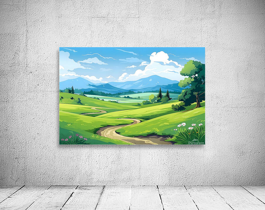 Landscape Scenery 16 Wall Preview
