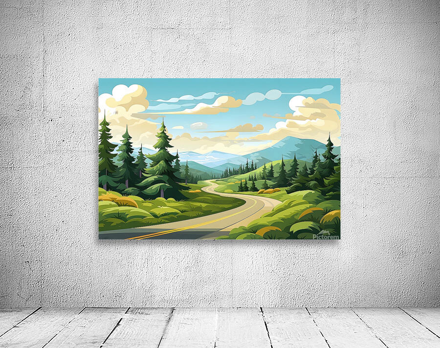 Landscape Scenery 33 Wall Preview