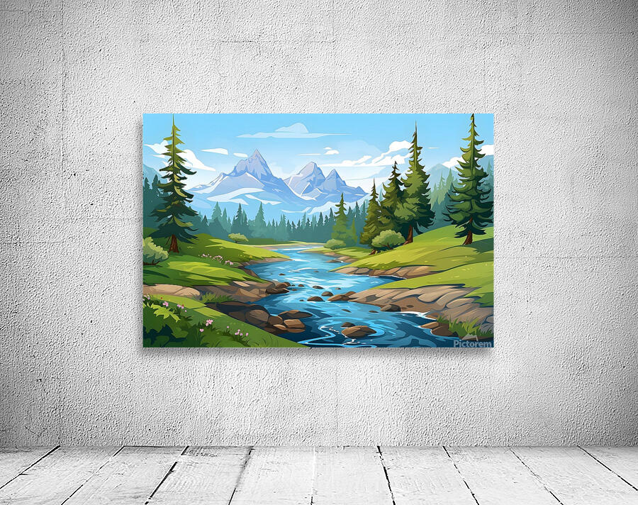 Landscape Scenery 24 Wall Preview