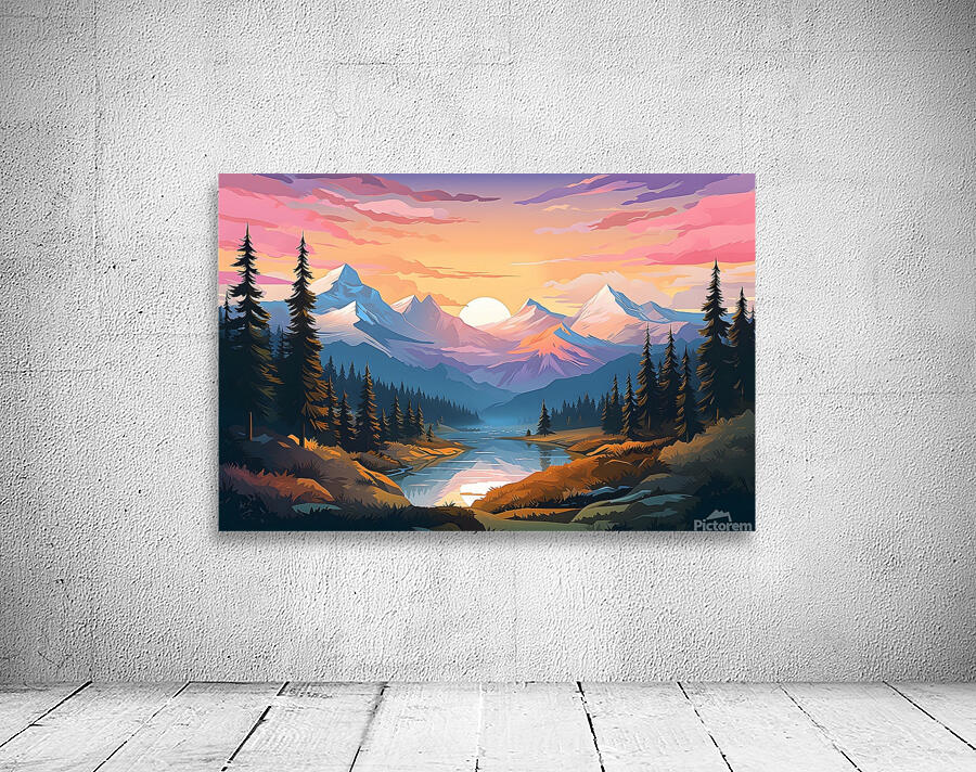 Mountain Landscape 25 Wall Preview