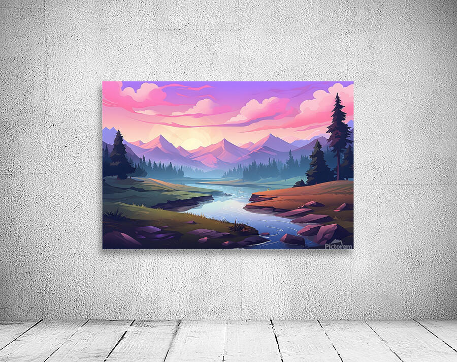 Mountain Landscape 12 Wall Preview