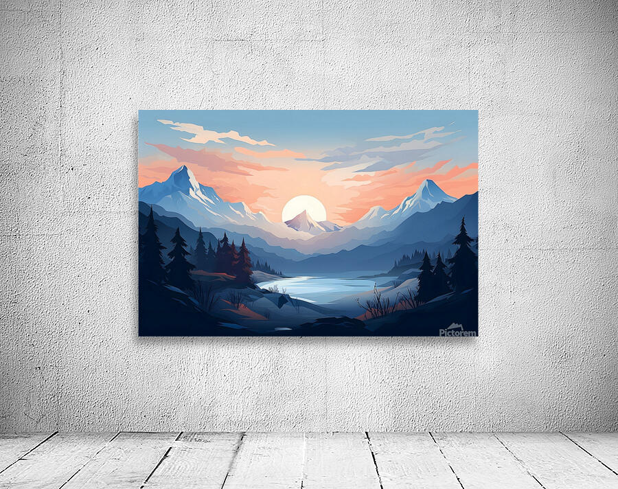 Mountain Landscape 22 Wall Preview