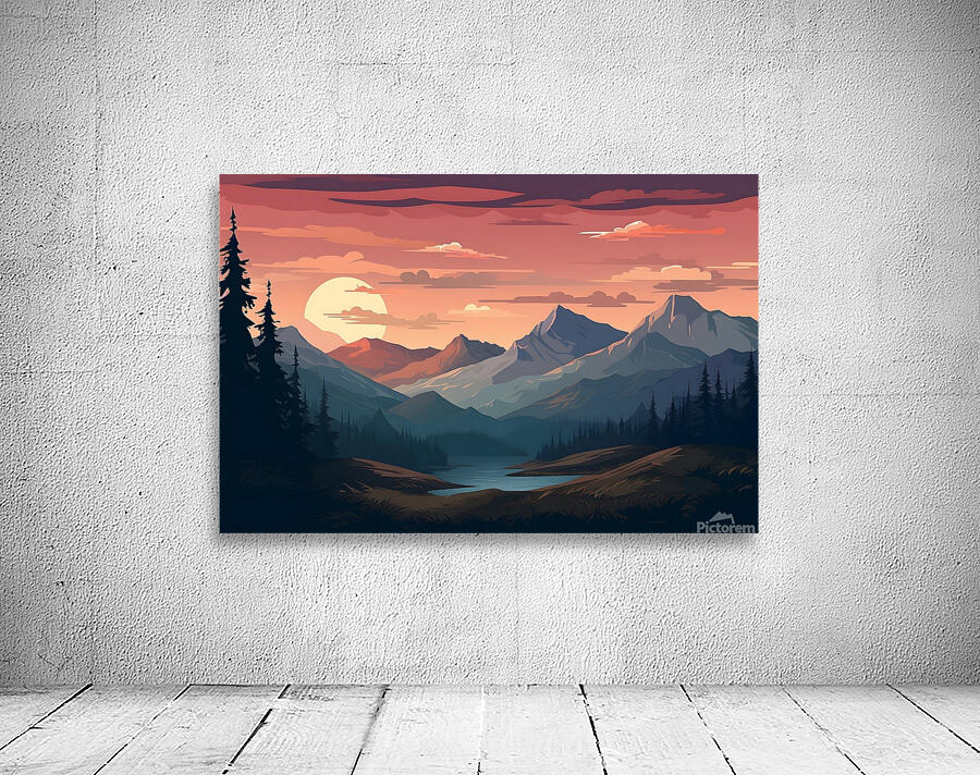Mountain Landscape 41 Wall Preview