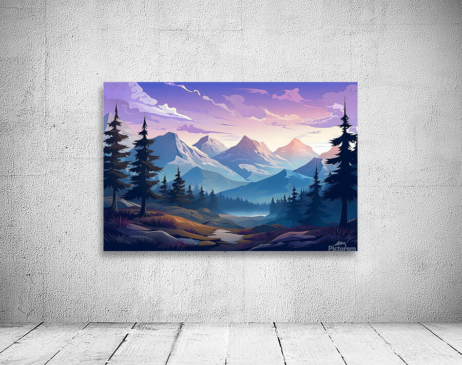 Mountain Landscape 20 Wall Preview