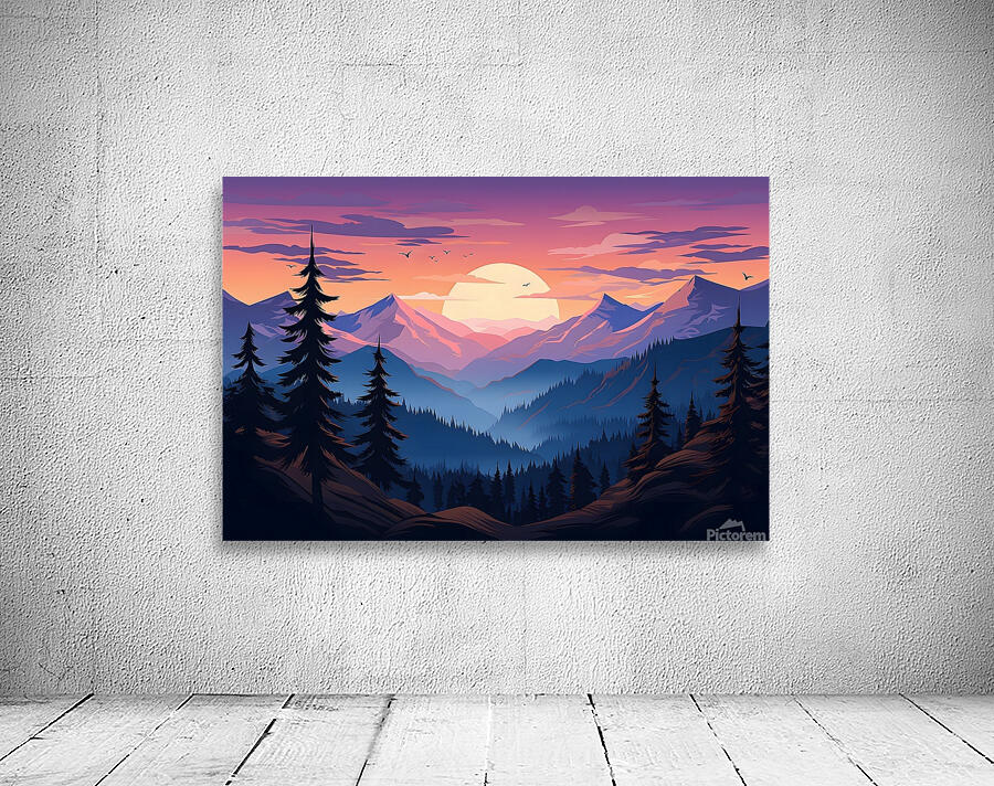 Mountain Landscape 21 Wall Preview
