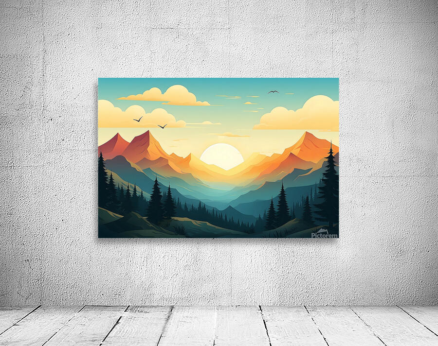 Mountain Landscape 39 Wall Preview