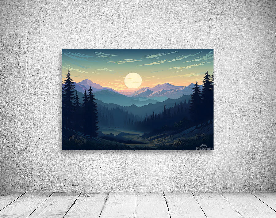 Mountain Landscape 37 Wall Preview