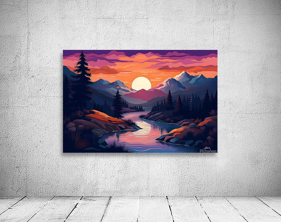 Mountain Landscape 24 Wall Preview