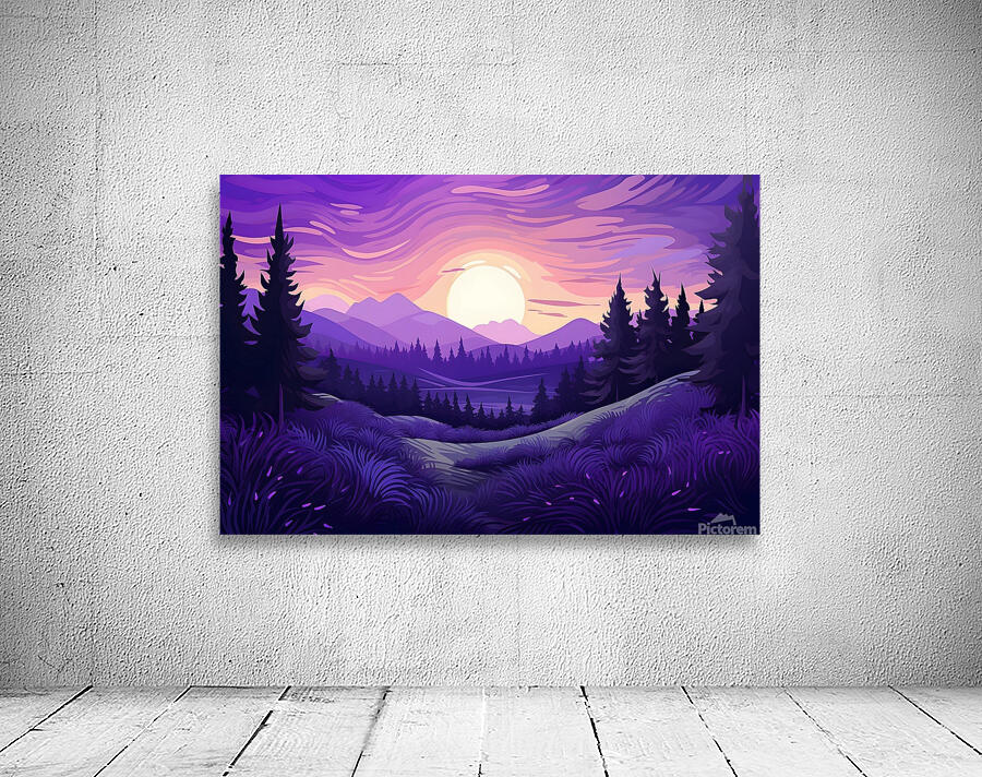 Sunset Landscape 93 Wall Preview