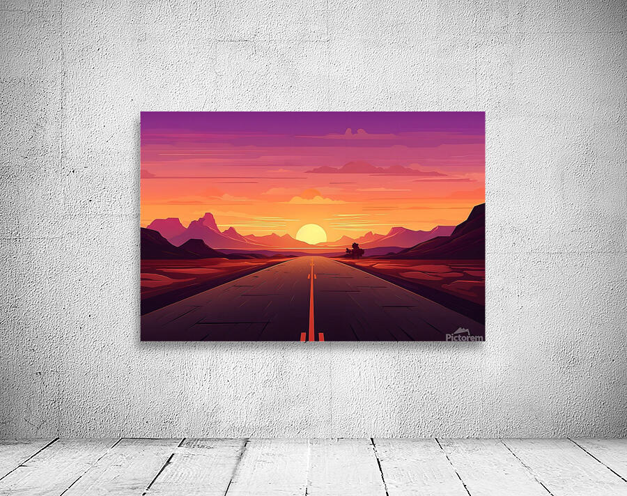 Sunset Landscape 78 Wall Preview