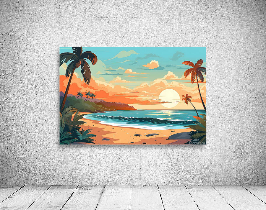 Sunset Landscape 89 Wall Preview