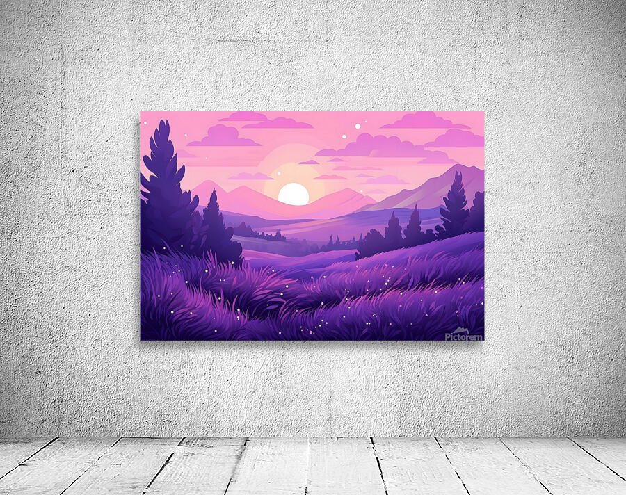 Sunrise Landscape 49 Wall Preview