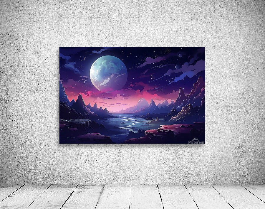 Planetscape 75 Wall Preview