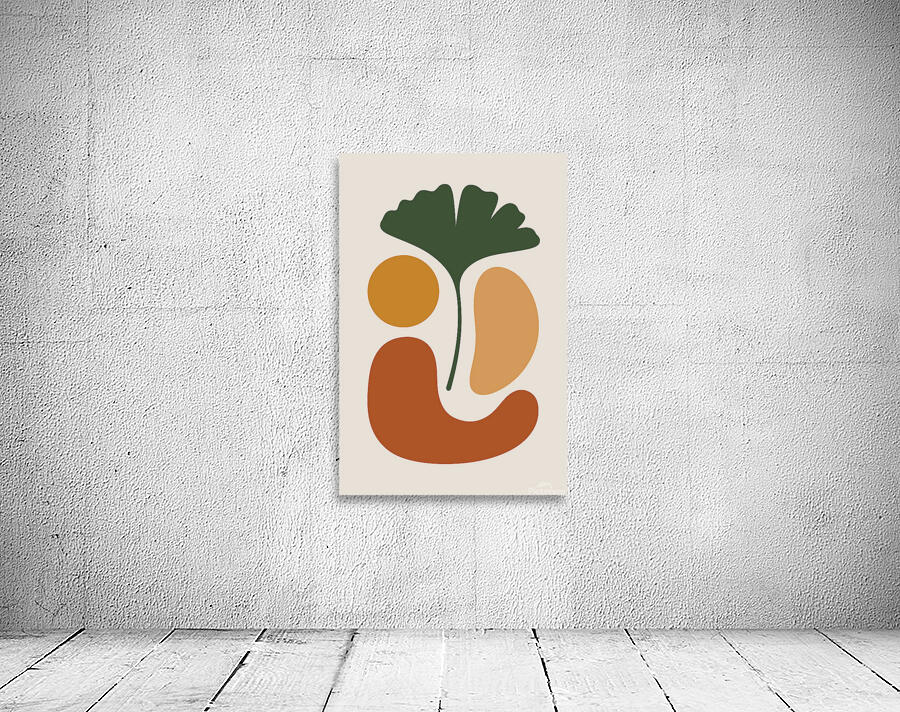 Ginkgo Leaf Poster 1 Wall Preview