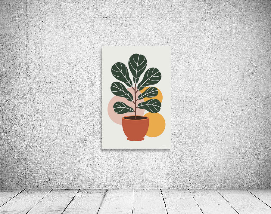 Fiddle Leaf Fig Print 1 Wall Preview