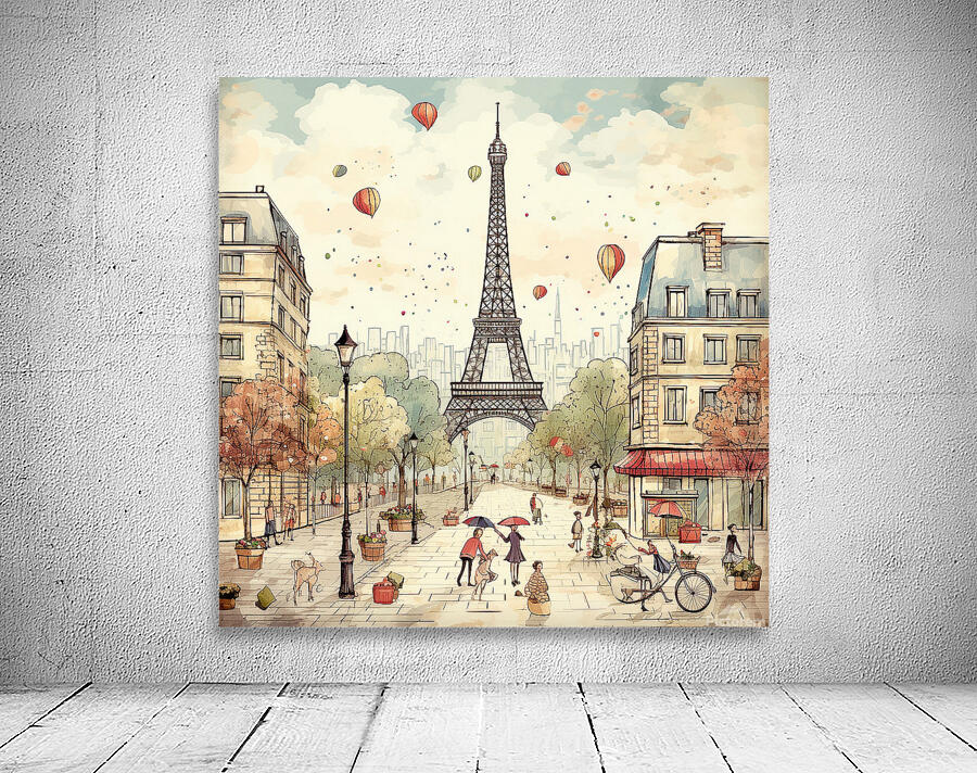 Happy Paris 7 Wall Preview