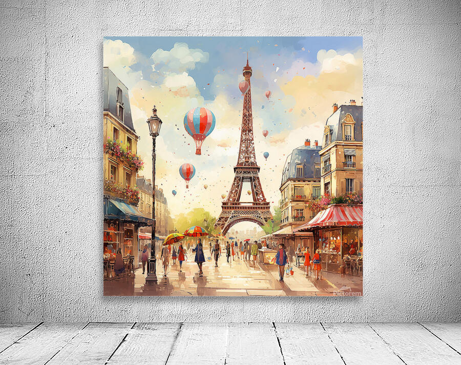 Happy Paris 3 Wall Preview