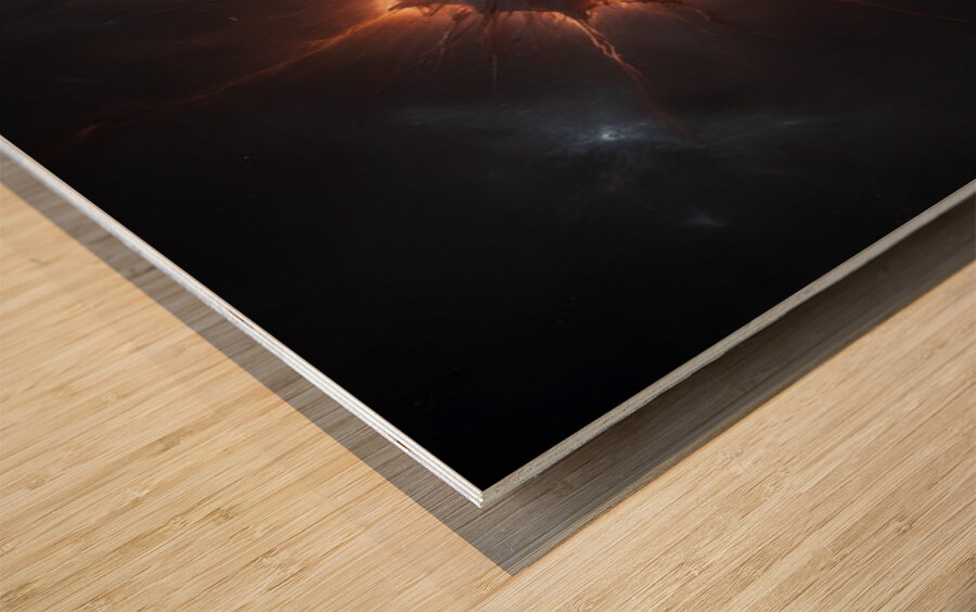 Cosmic Realms 15 Wood print