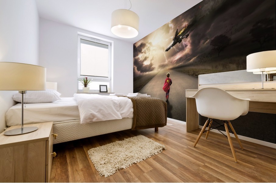 A Conqueror Mural print