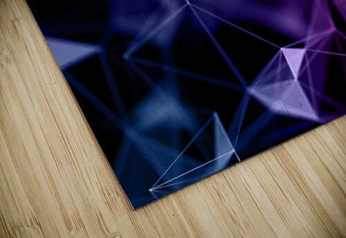 3d render low poly network communications design. Gabriela Ghita puzzle