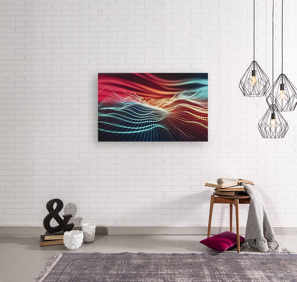 A captivating digital landscape featuring a dynam Reproduction