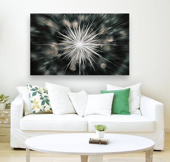 surreal landscape with a silver light burst 2 by Gabriela Ghita