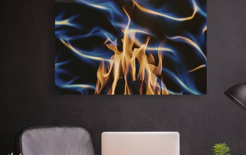 A captivating image of a blazing fire 2 by Gabriela Ghita