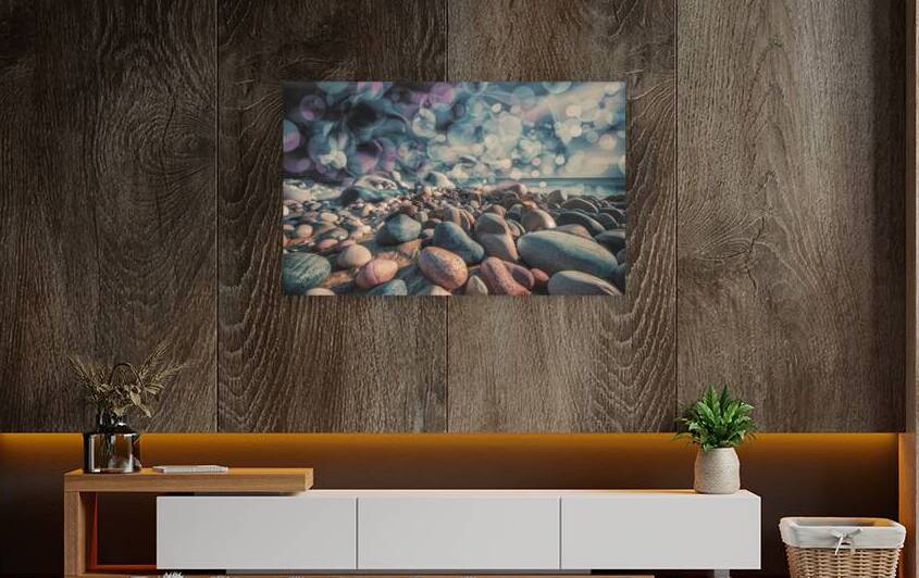 A surreal and abstract piece of digital art featu by Gabriela Ghita