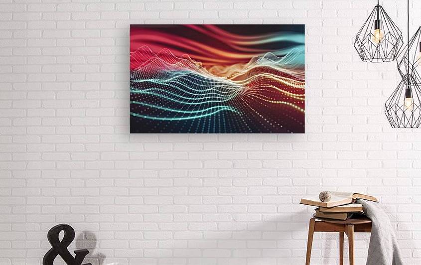 A captivating digital landscape featuring a dynam by Gabriela Ghita
