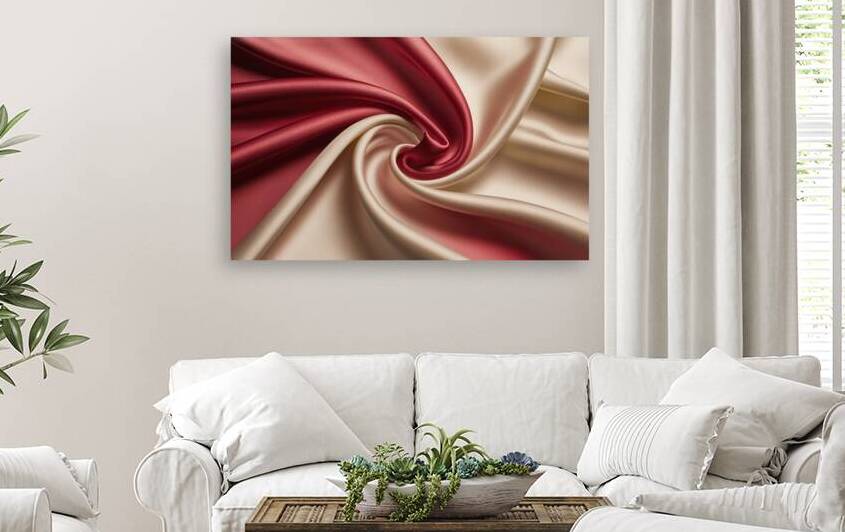 A captivating artwork of a smooth wavy texture th by Gabriela Ghita