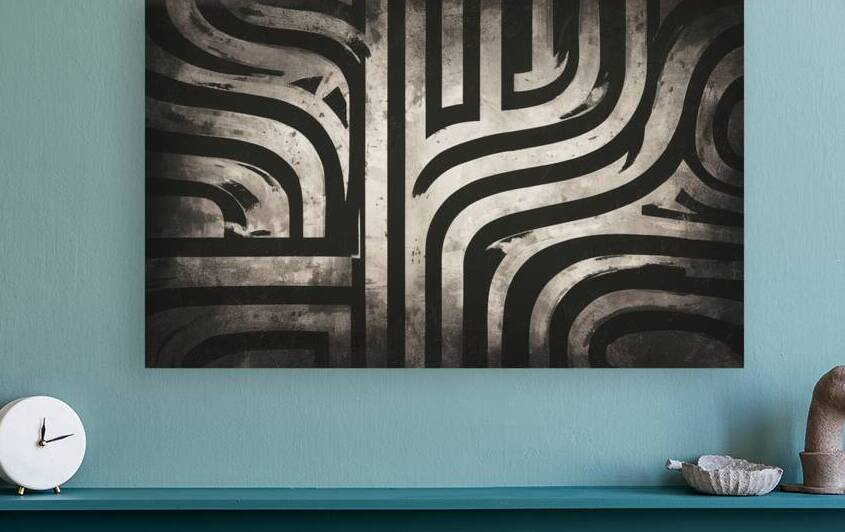 A striking black and white texture 1 by Gabriela Ghita