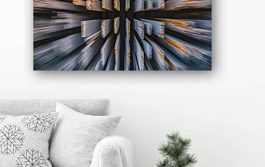 A stunning abstract close up of wooden planks 1.j by Gabriela Ghita