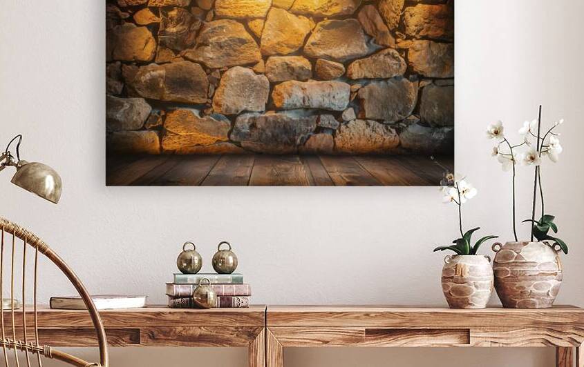 A captivating image showcasing a textured stone 1 by Gabriela Ghita