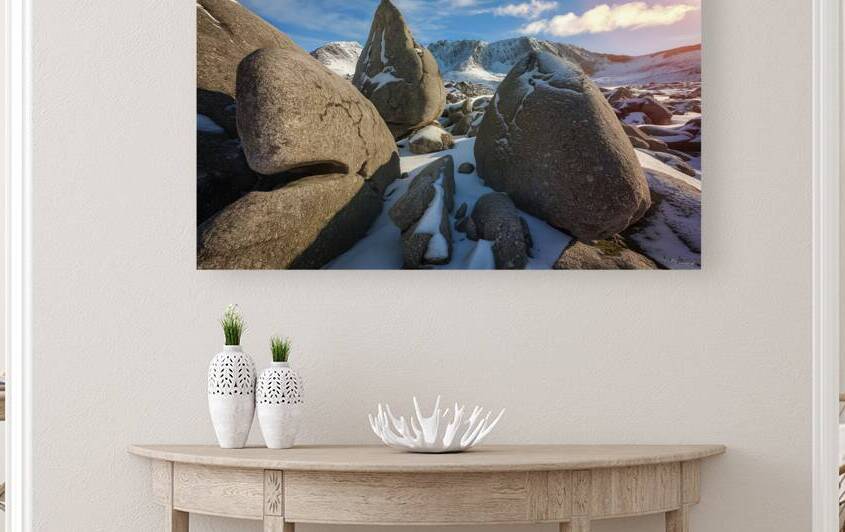highland landscape showcasing a collection of uni by Gabriela Ghita