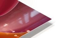 A mesmerizing and captivating gradient background HD Metal print