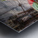 Subic Bay Street Market 7378 Metal print