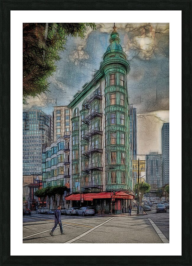 Sentinel Building - San Francisco IMG 4713 Picture Frame print